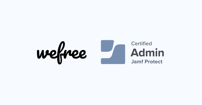 Tisková zpráva: wefree získalo certifikaci Jamf Certified Admin