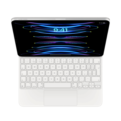 Magic Keyboard k 11palcovému iPadu Pro (4. generace) a iPadu Air (5. generace) – česká – bílá