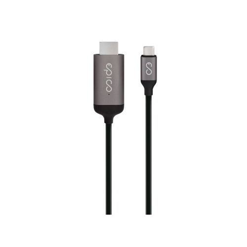 USB-C na HDMI kabel Epico 1,8m - vesmírně šedý