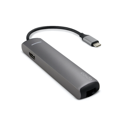 USB-C HUB Epico Slim - vesmírně šedý