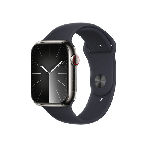 Apple Watch Series 9 GPS + Cellular 45mm - S/M - nerezová ocel